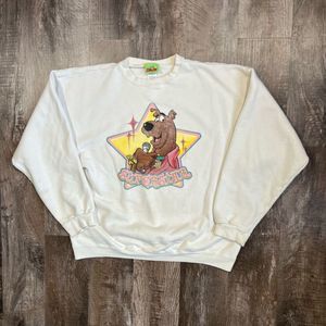 Vintage Scooby Doo Superstar Sweatshirt Size Large
